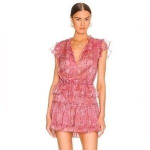 Misa Los Angeles Lilian Dress size Small -pink. NWOT